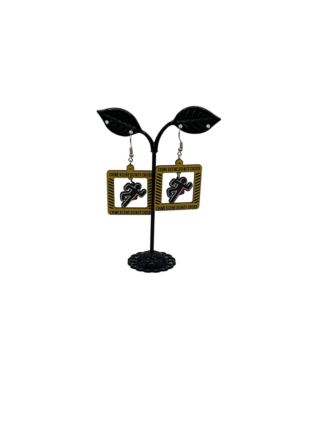 Crime Scene Earrings
