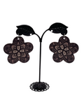 planchette design Flower earrings