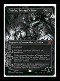 Phyrex AWBO Vraska, Betrayal's Sting (Borderless) (Step-and-Compleat Foil) #442