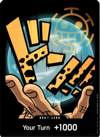 DON!! Card (Trafalgar Law) - Premium Booster -The Best- Foil