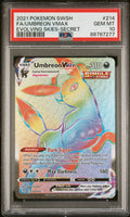 2021 Pokemon Sword & Shield Evolving Skies Umbreon Vmax 10 PSA #214