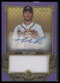 2022 Topps Triple Threads Autograph Single Jumbo Relics Amethyst Matt Olson #/75