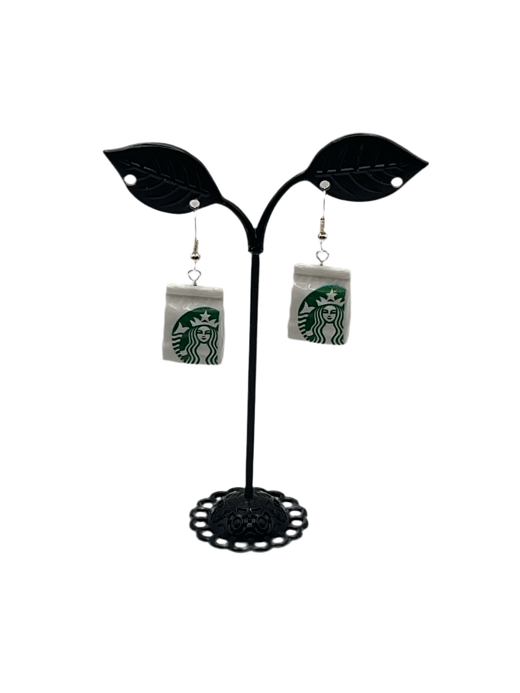 Coffee Bag Earrings