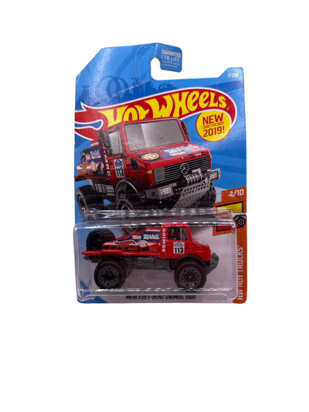 Hot Wheels Mercedes-Benz Unimog 1300 Diecast