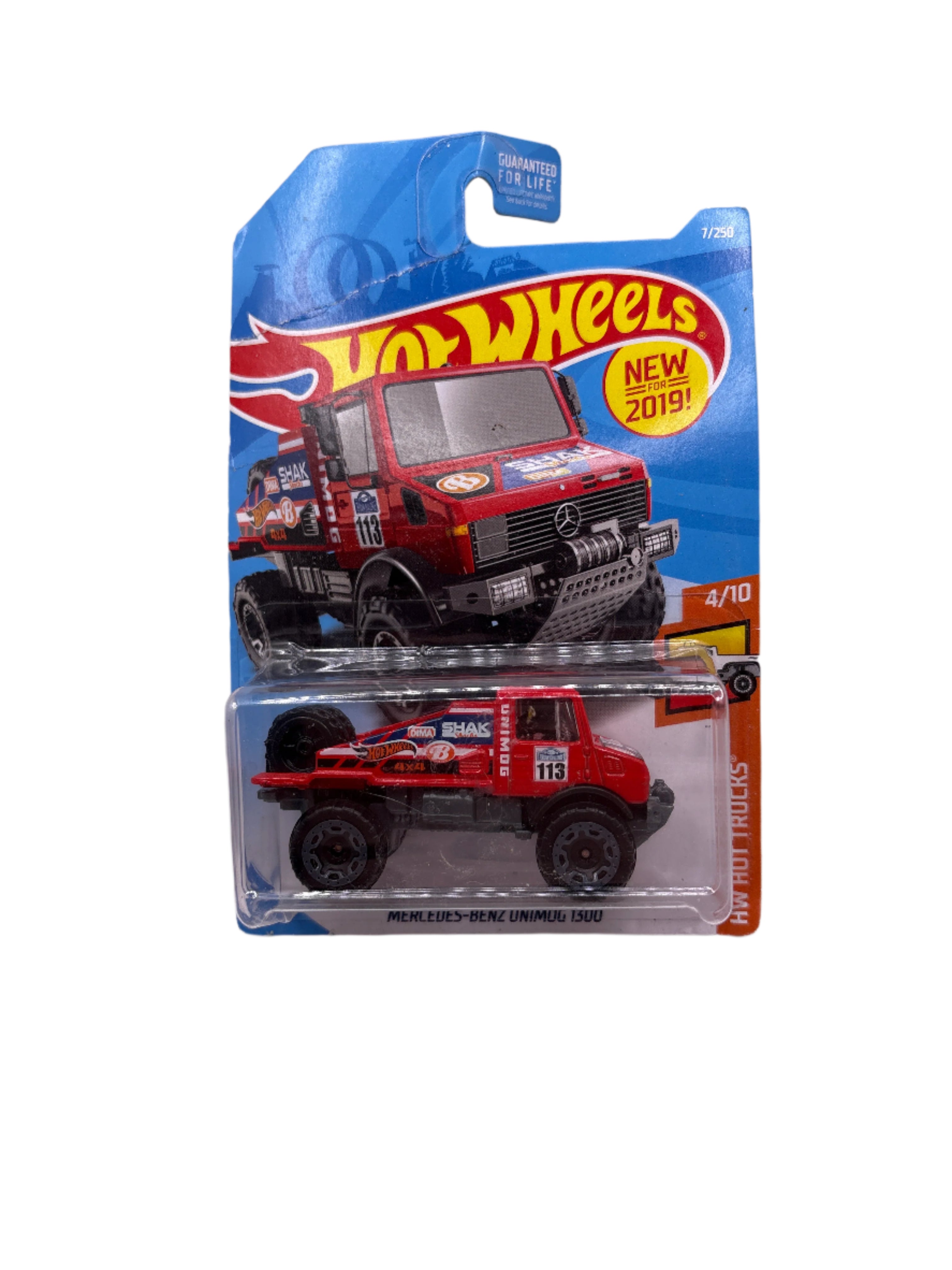 Hot Wheels Mercedes-Benz Unimog 1300 Diecast