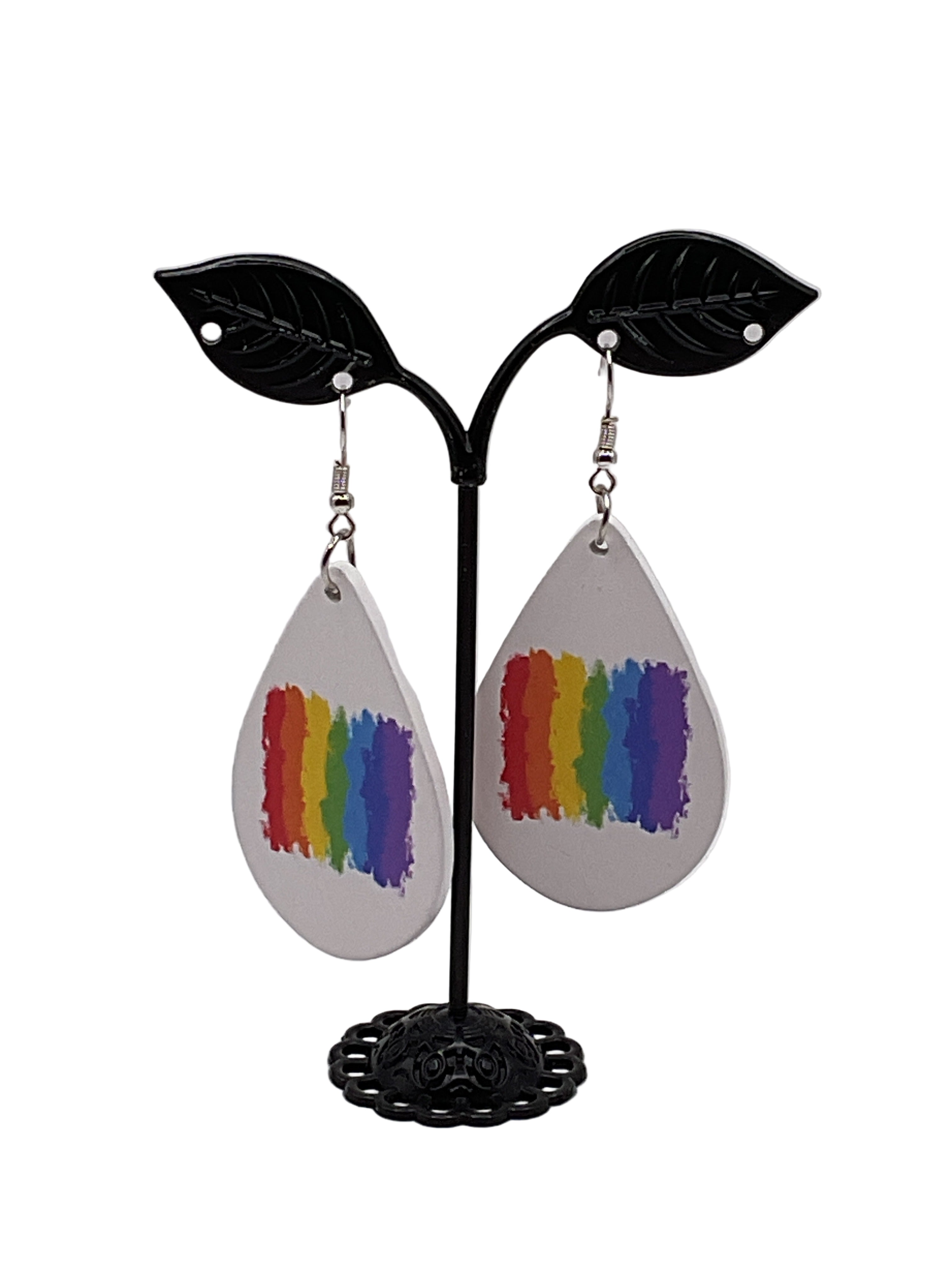 Tear drop earrings