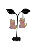 Cat earrings 9