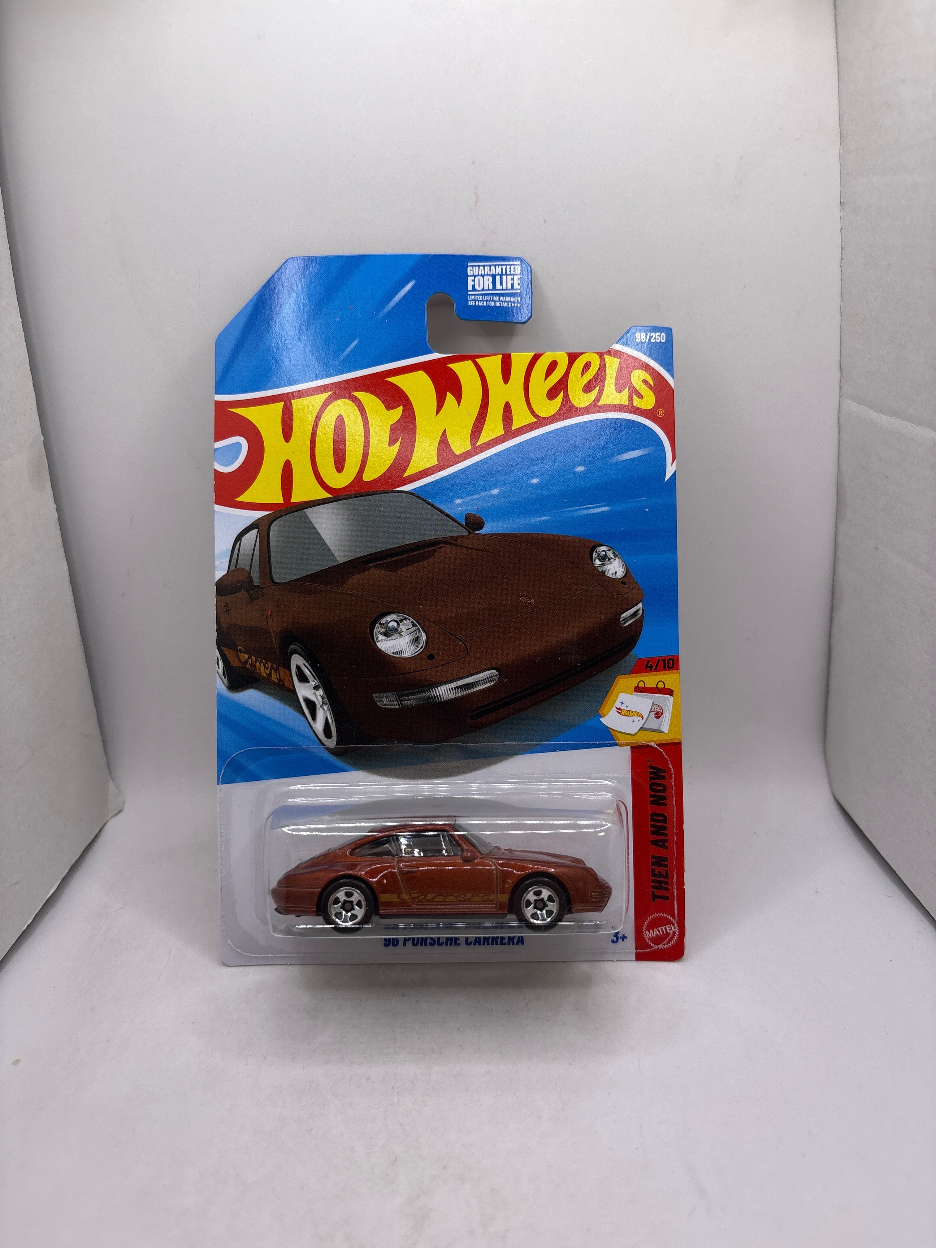 Hot Wheels 96 Porsche Carrera Diecast brown