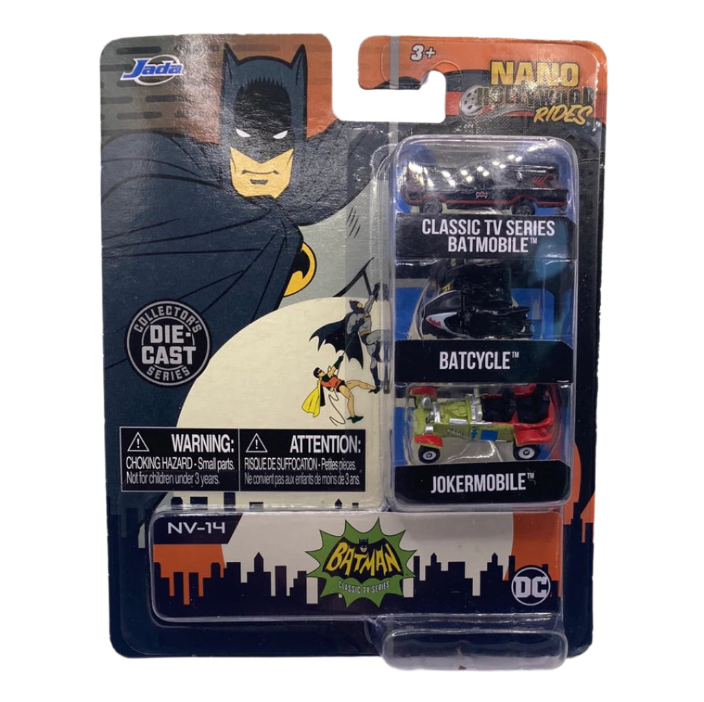 Jada Batman Classic TV Series Diecast multiple colors