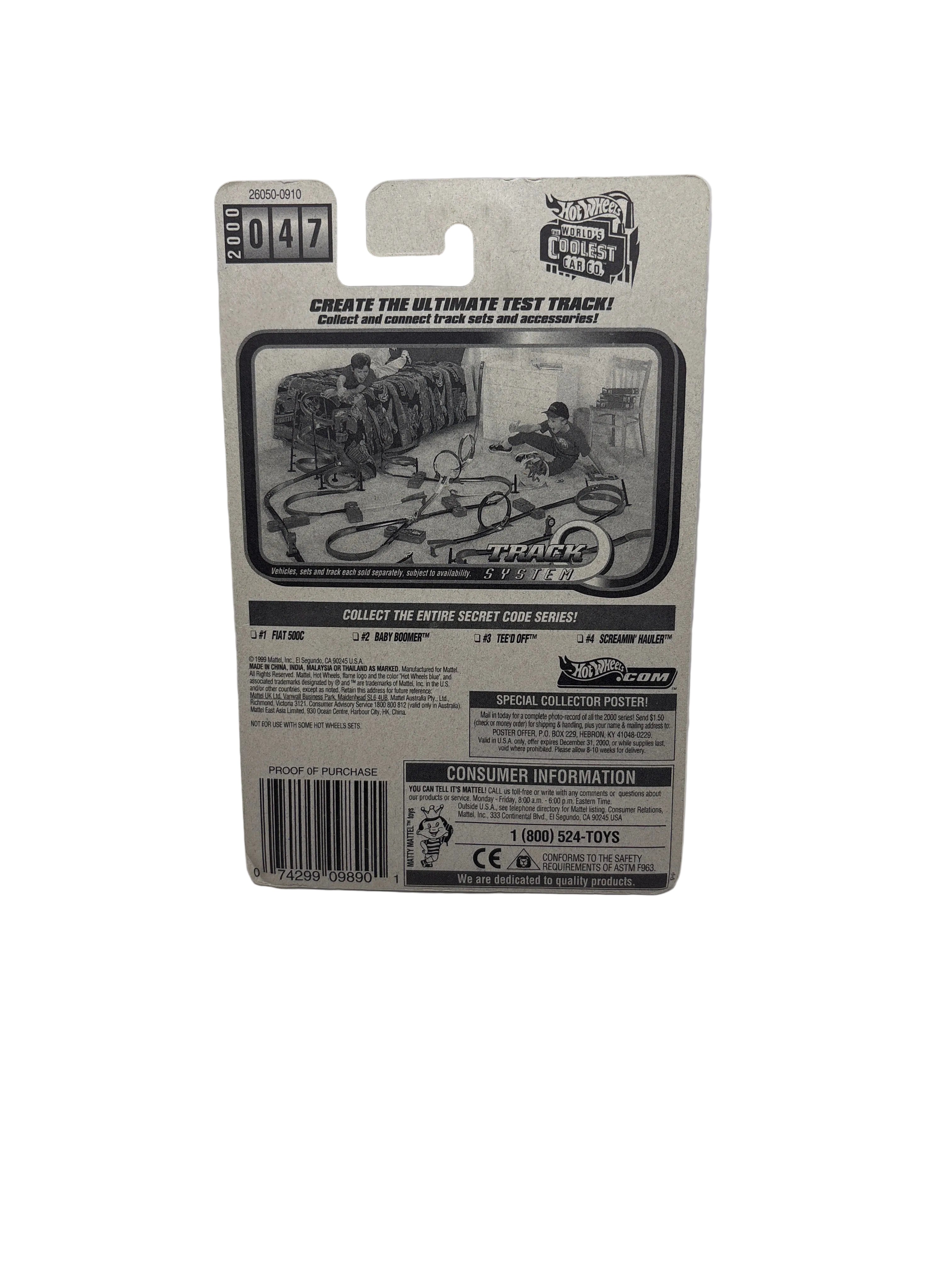 Hot Wheels Tee’d Off Diecast