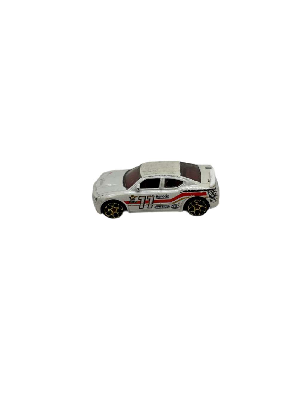 Hot Wheels Dodge Charger SRT8 Diecast white