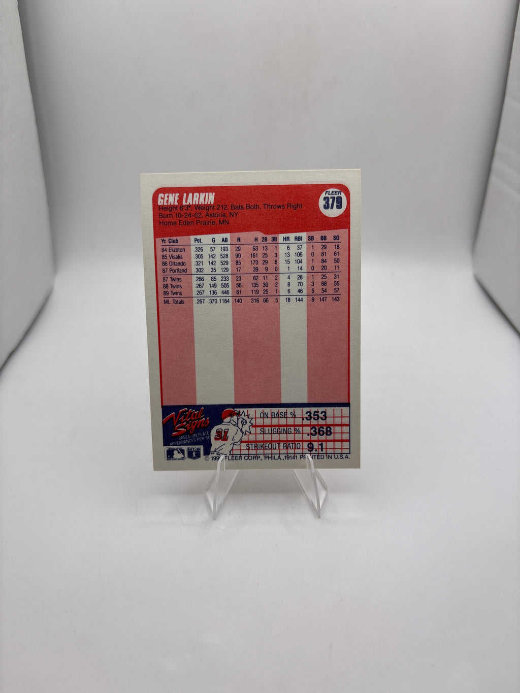 Fleer Gene Larkin