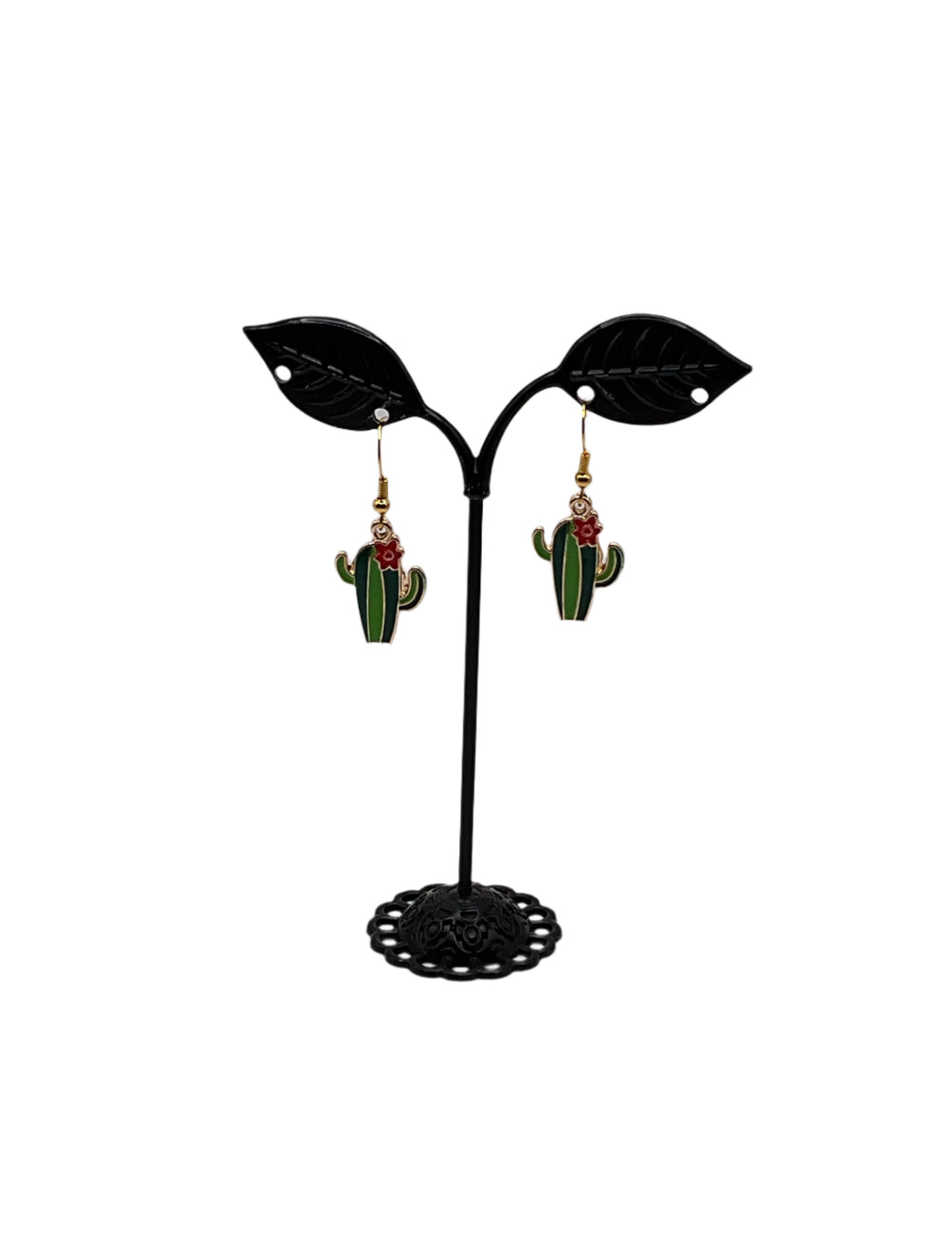 Cactus earrings 4