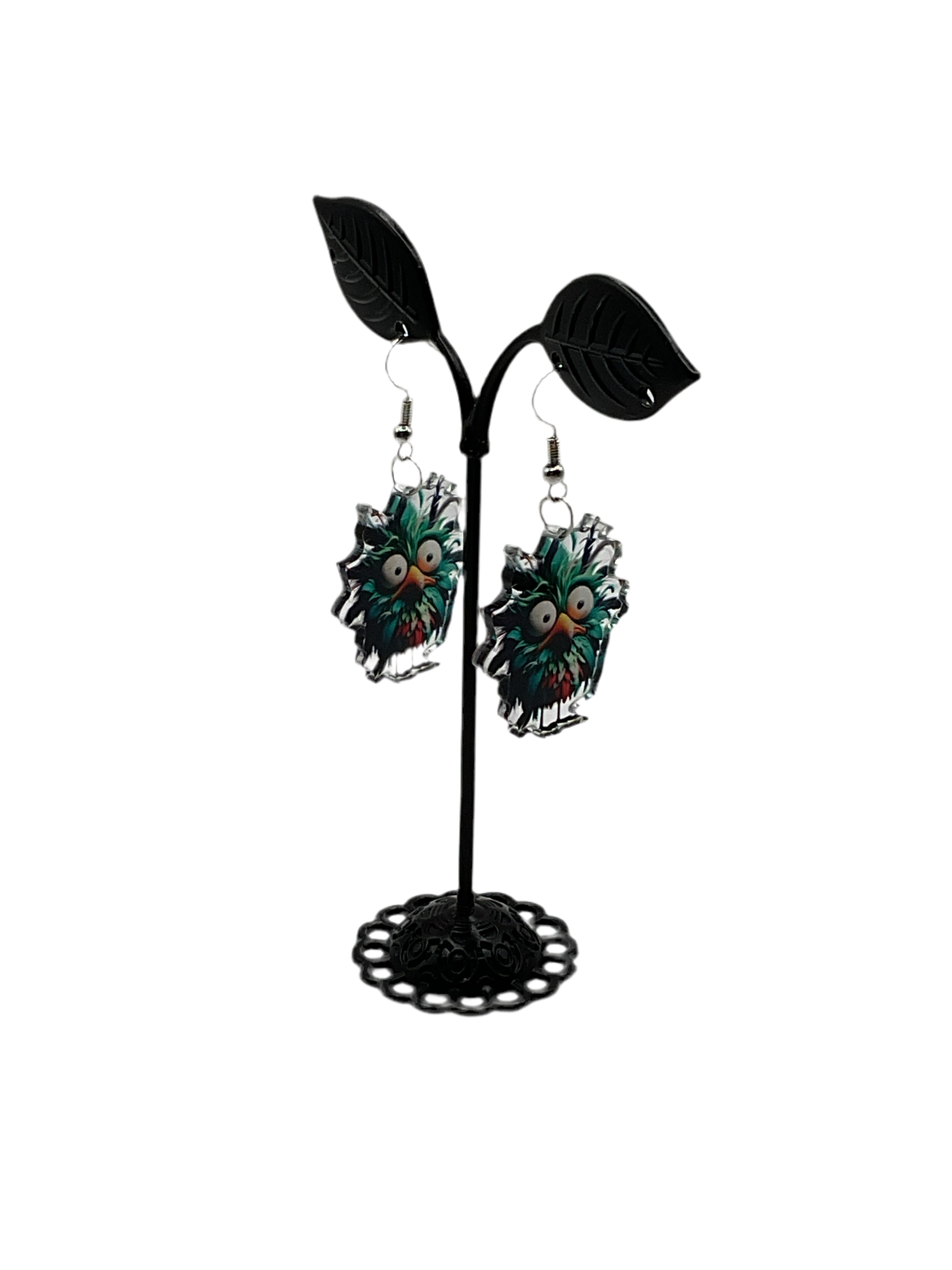 Crazy Bird Earrings