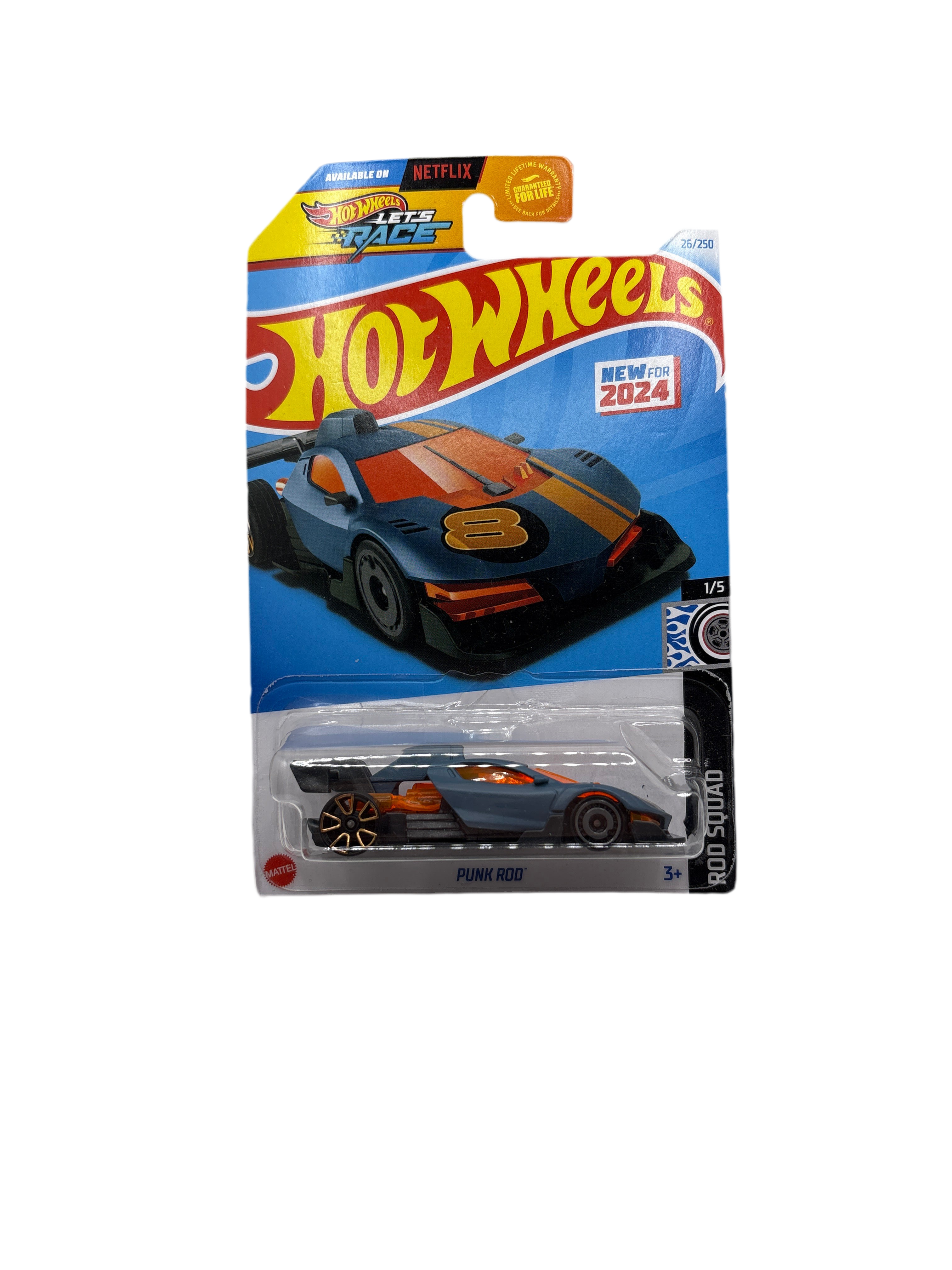 Hot Wheels Punk Rod Diecast blue