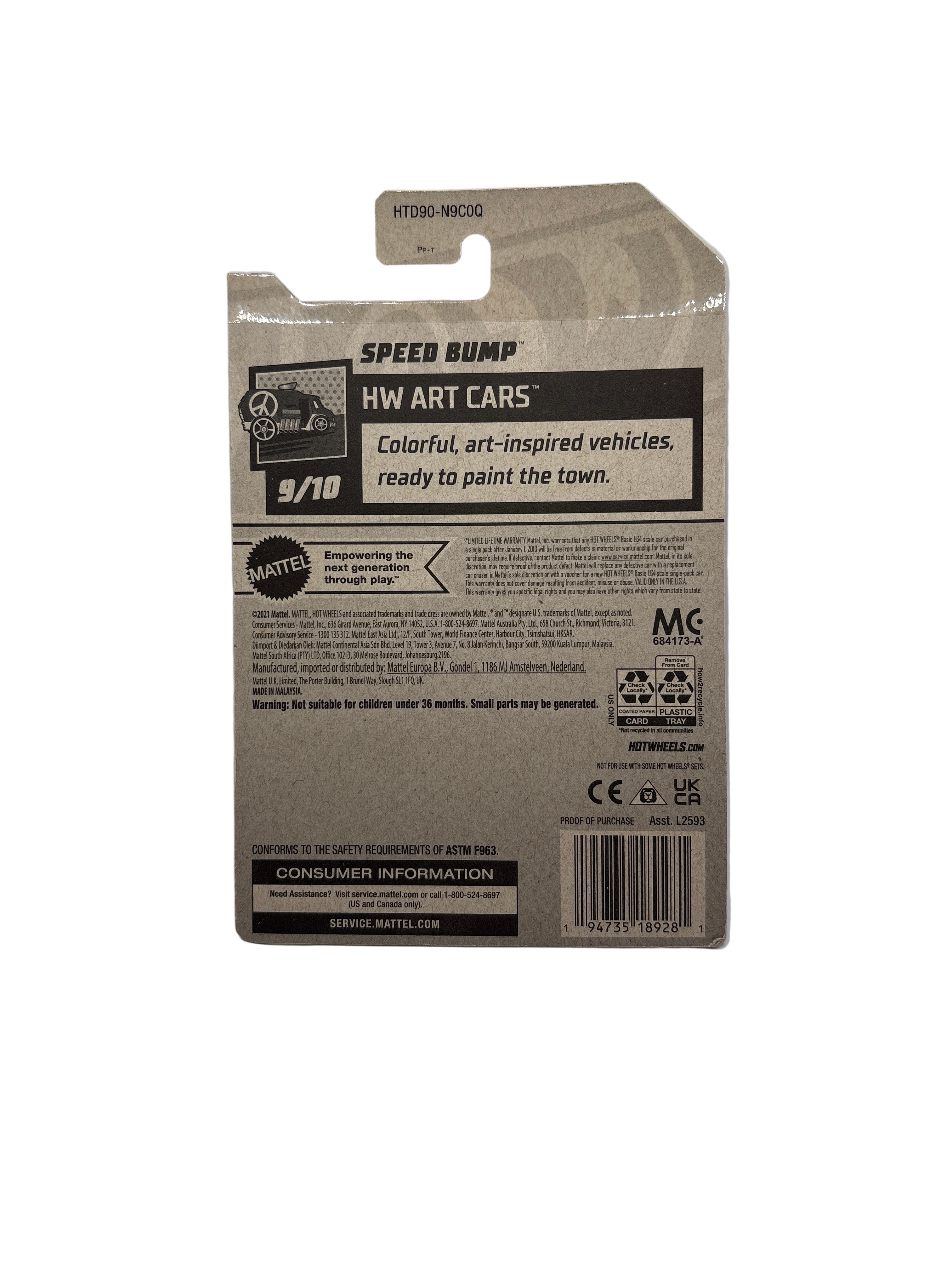 Hot Wheels Speed Bump Diecast
