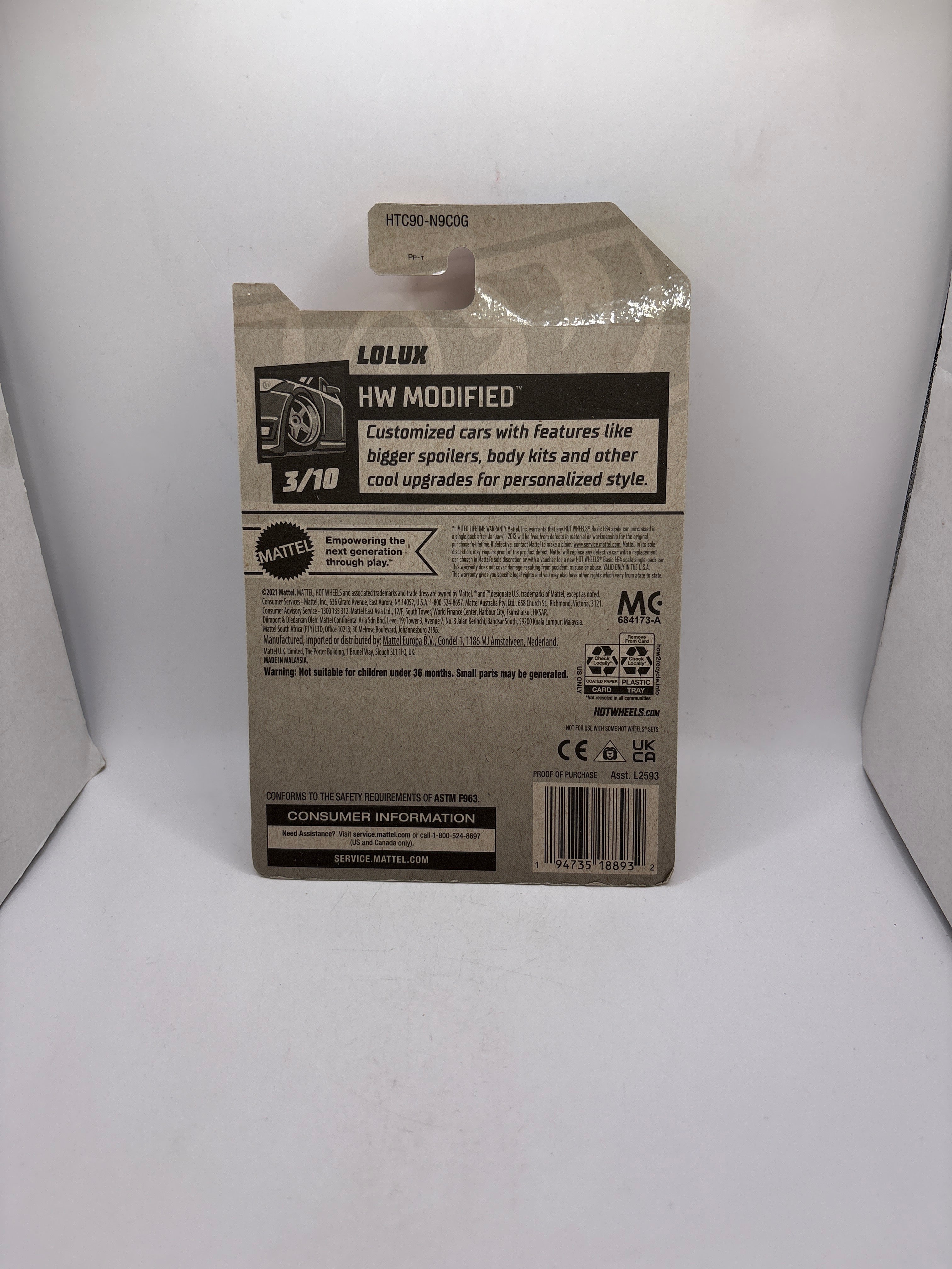 Hot Wheels Lolux Diecast