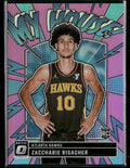 2024-25 Donruss Optic My House Pink Zaccharie Risacher #/25 #13