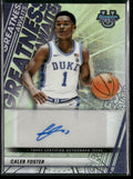 2025-26 Bowman's Best Basketball Greatness Awaits Auto Caleb Foster #GA-CF