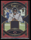 2024 Panini Select Rookie Swatches Red Prizm Caleb Williams #RS-CWS