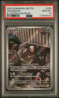 2023 Pokemon Obf En-Obsidian Flames Illustration Rare Houndour 10 PSA #204