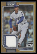 2026 Topps Gold Foil Real One Relic Shohei Ohtani #/50 #500