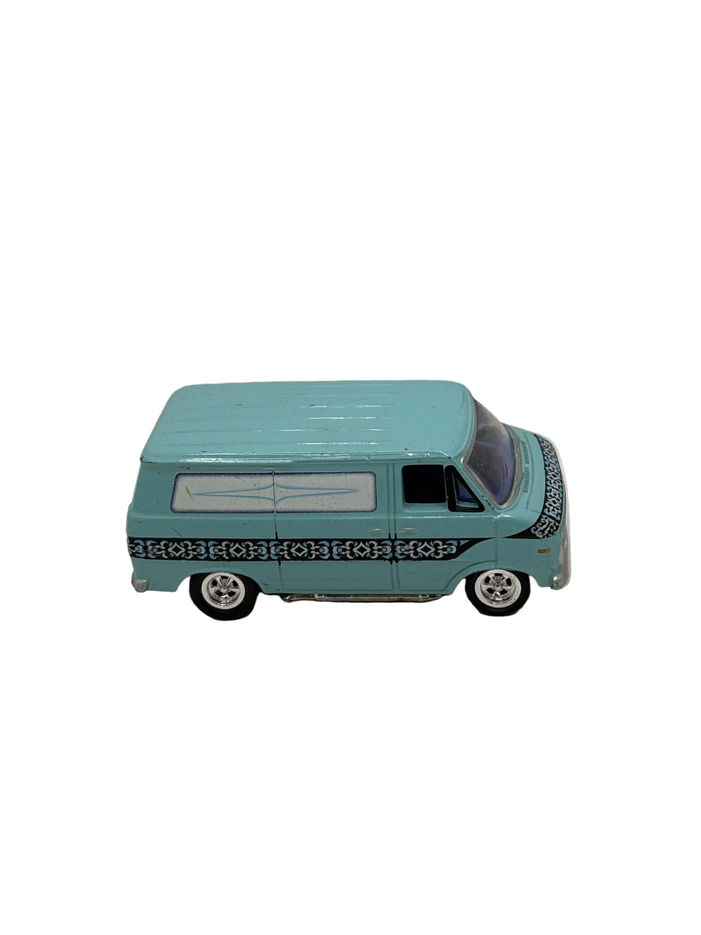 Johnny Lightning 1976 Chevy Van Diecast blue