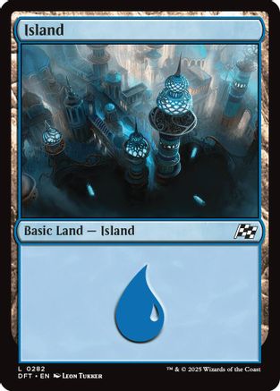 Island (DFT-282) - Aetherdrift Foil