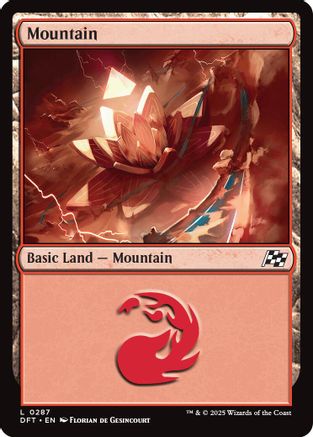 Mountain (DFT-287) - Aetherdrift Foil