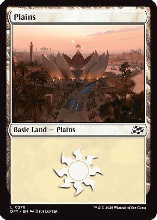 Plains (DFT-278) - Aetherdrift Foil