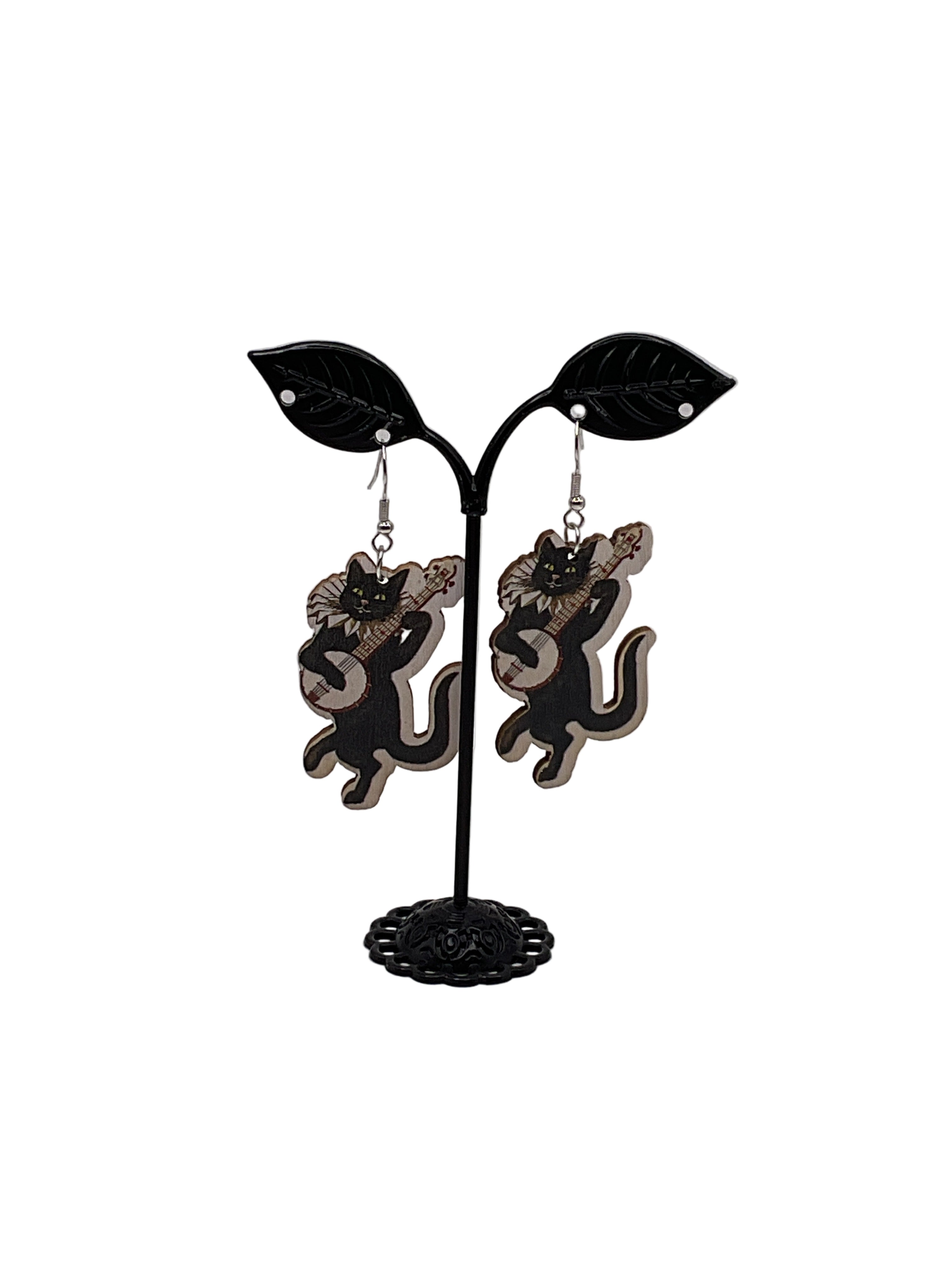 Cat Earrings 12