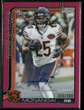 2025 Topps Chrome Rookie Auto Magenta Refractor Kyle Monangai #/399 #RA-KYM