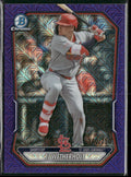 2026 Bowman Chrome Prospects Mojo Purple Refractor JJ Wetherholt #/250 #BCP-115