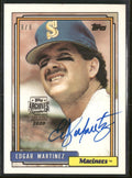 2020 Topps Archives Signature Retired Player Edition - Edgar Martinez  #/8  #553