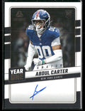 2025 Panini Luminance Year One Signatures RPS Abdul Carter Auto #YOS-ACR