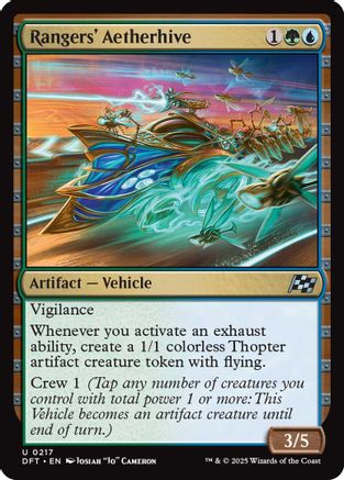 Ranger's Aetherhive (DFT-217) - Aetherdrift Foil