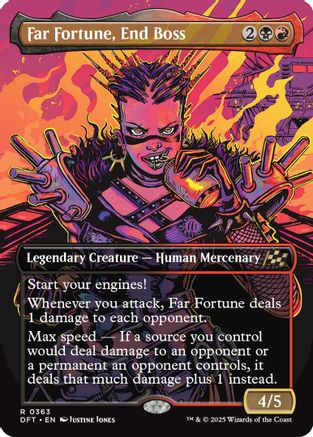 Far Fortune, End Boss (DFT-363) - Aetherdrift (Borderless)