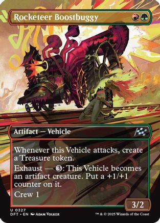 Rocketeer Boostbuggy (DFT-327) - Aetherdrift (Borderless) Foil