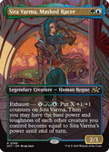 Sita Varma, Masked Racer (DFT-368) - Aetherdrift (Borderless) Foil
