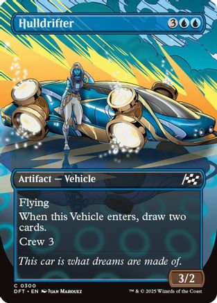 Hulldrifter (DFT-300) - Aetherdrift (Borderless) Foil