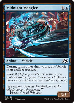 Midnight Mangler (DFT-050) - Aetherdrift Foil