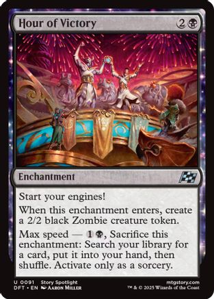 Hour of Victory (DFT-091) - Aetherdrift: (enchantment)