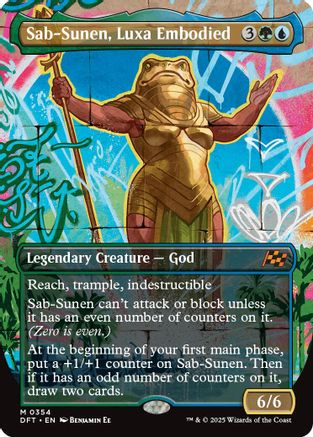 Sab-Sunen, Luxa Embodied (DFT-354) - Aetherdrift (Borderless)