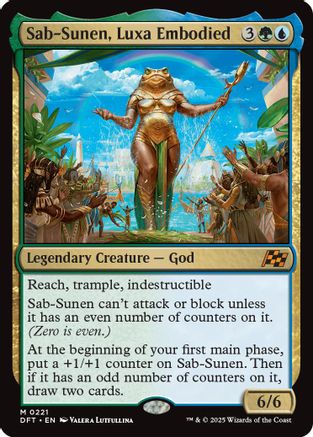 Sab-Sunen, Luxa Embodied (DFT-221) - Aetherdrift