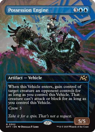 Possession Engine (DFT-302) - Aetherdrift (Borderless) Foil