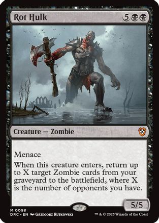 Rot Hulk (DRC-098) - Commander: Aetherdrift