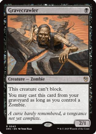 Gravecrawler (DRC-043) - Commander: Aetherdrift