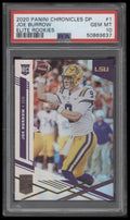2020 Panini Chronicles Draft Picks Elite Rookies Elite Rookies Joe Burrow 10 PSA