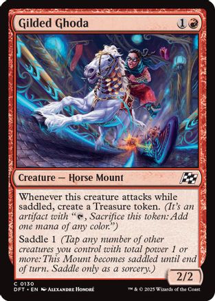Gilded Ghoda (DFT-130) - Aetherdrift