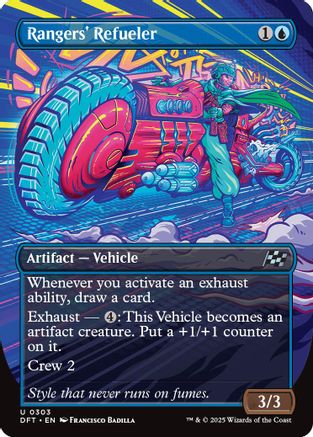 Rangers' Refueler (DFT-303) - Aetherdrift (Borderless) Foil